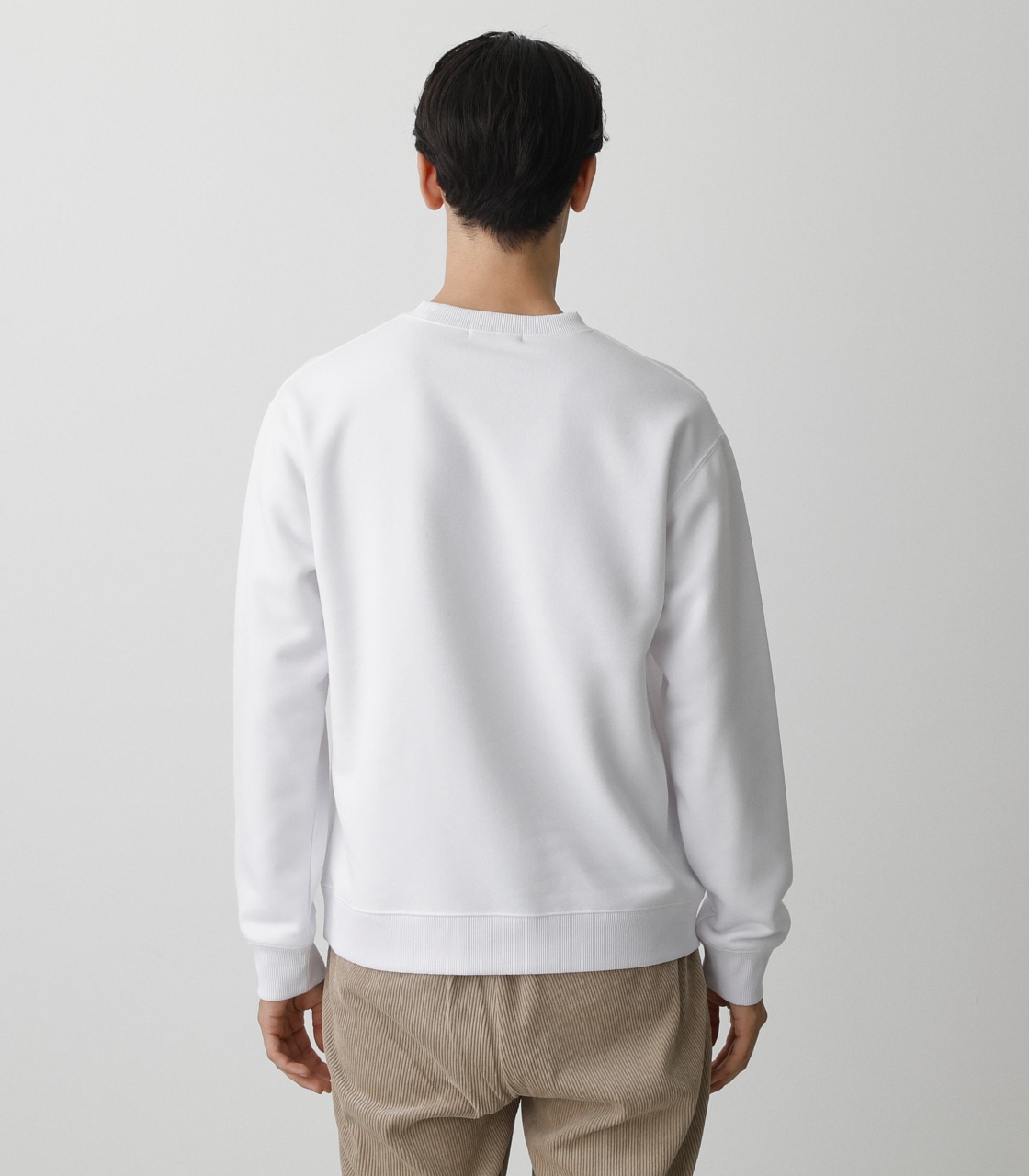 BRUSHED BACK COLOR TOPS/ブラッシュドバックカラートップス 詳細画像 WHT 7