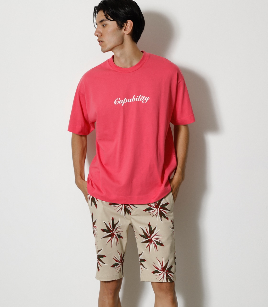 CAPABILITY PHOTO TEE/ケイパビリティフォトTシャツ 詳細画像 L/RED 1