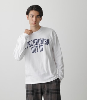 OUT OF SYNCHRONISM LONG TEE/アウトオブシンクロロングTシャツ