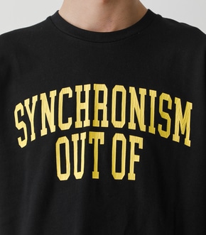 OUT OF SYNCHRONISM LONG TEE/アウトオブシンクロロングTシャツ 詳細画像