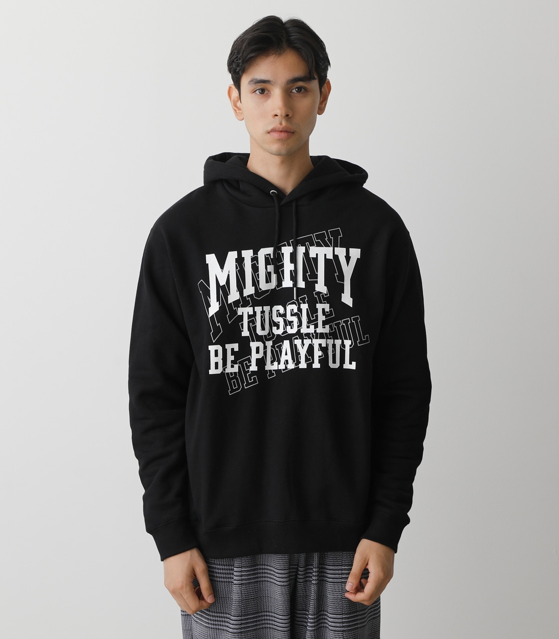 MIGHTY TUSSELL HOODIE/MIGHTYTUSSELLフーディ 詳細画像 BLK 5