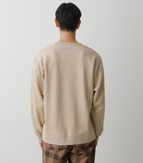 FAUX SUEDE EMBROIDERY PULLOVER/フェイクスエードエンブロイダリープルオーバー 詳細画像