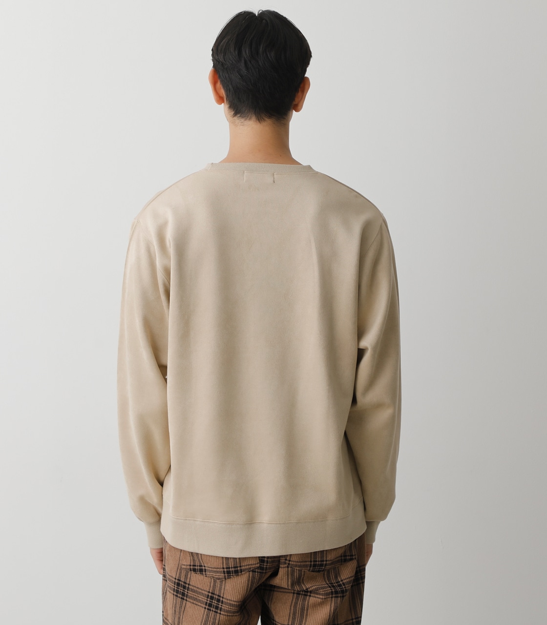 FAUX SUEDE EMBROIDERY PULLOVER/フェイクスエードエンブロイダリープルオーバー 詳細画像 BEG 7