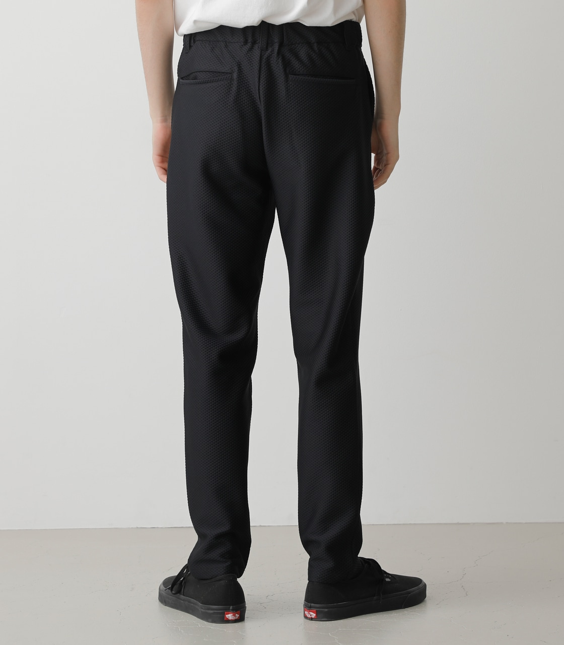 WAFFLE STRETCH PANTS/ワッフルストレッチパンツ 詳細画像 BLK 7