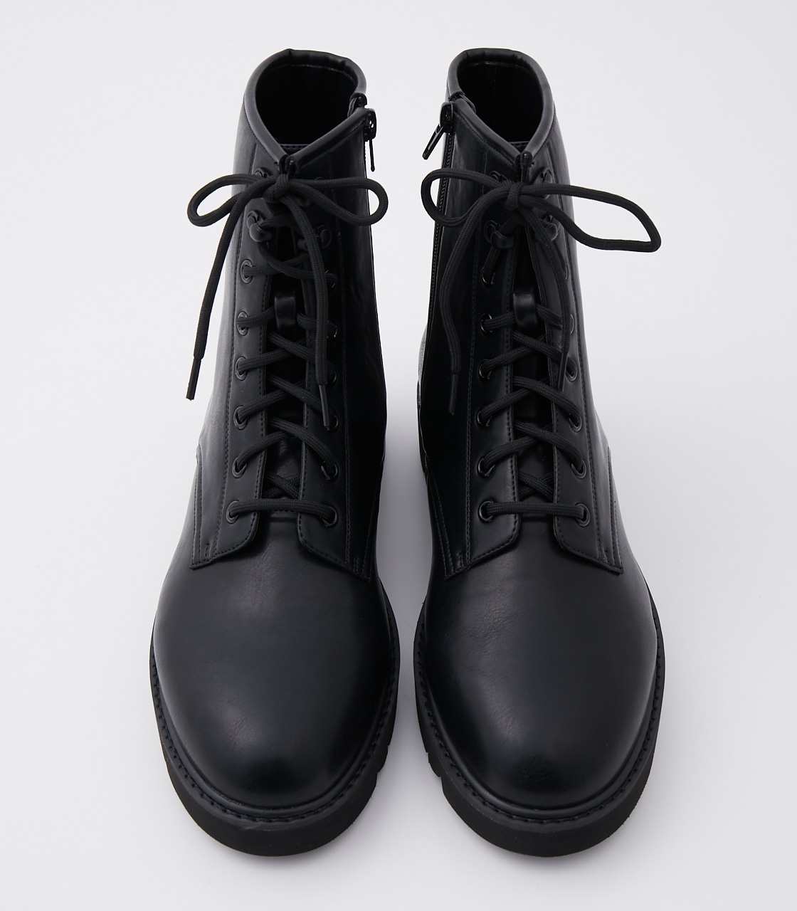 LACE UP BOOTS/レースアップブーツ 詳細画像 BLK 3