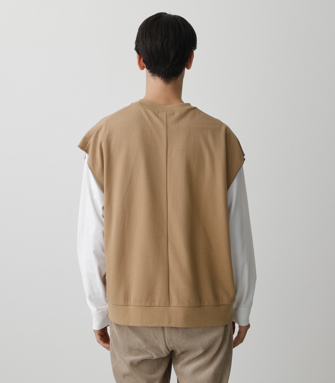 VEST SET LONG TEE/ベストセットロングTシャツ