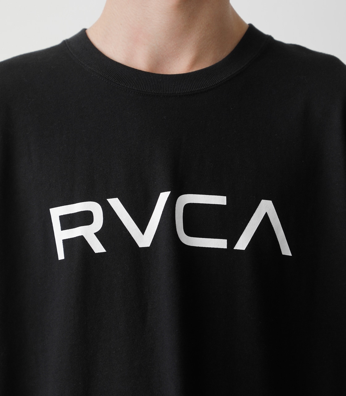 RVCA×AZUL LOGO LONG TEE/RVCA×AZULロゴロングTシャツ 詳細画像 BLK 8