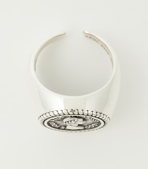 SILVER COIN MOTIF RING/シルバーコインモチーフリング 詳細画像