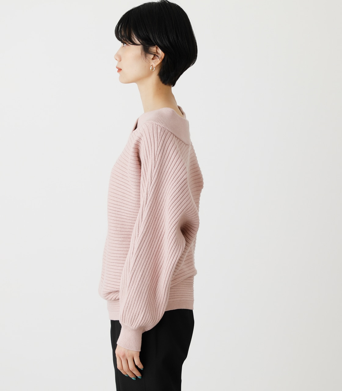 2WAY RIB SWITCH KNIT TOPS/2WAYリブスイッチニットトップス｜AZUL BY  MOUSSY（アズールバイマウジー）公式通販サイト