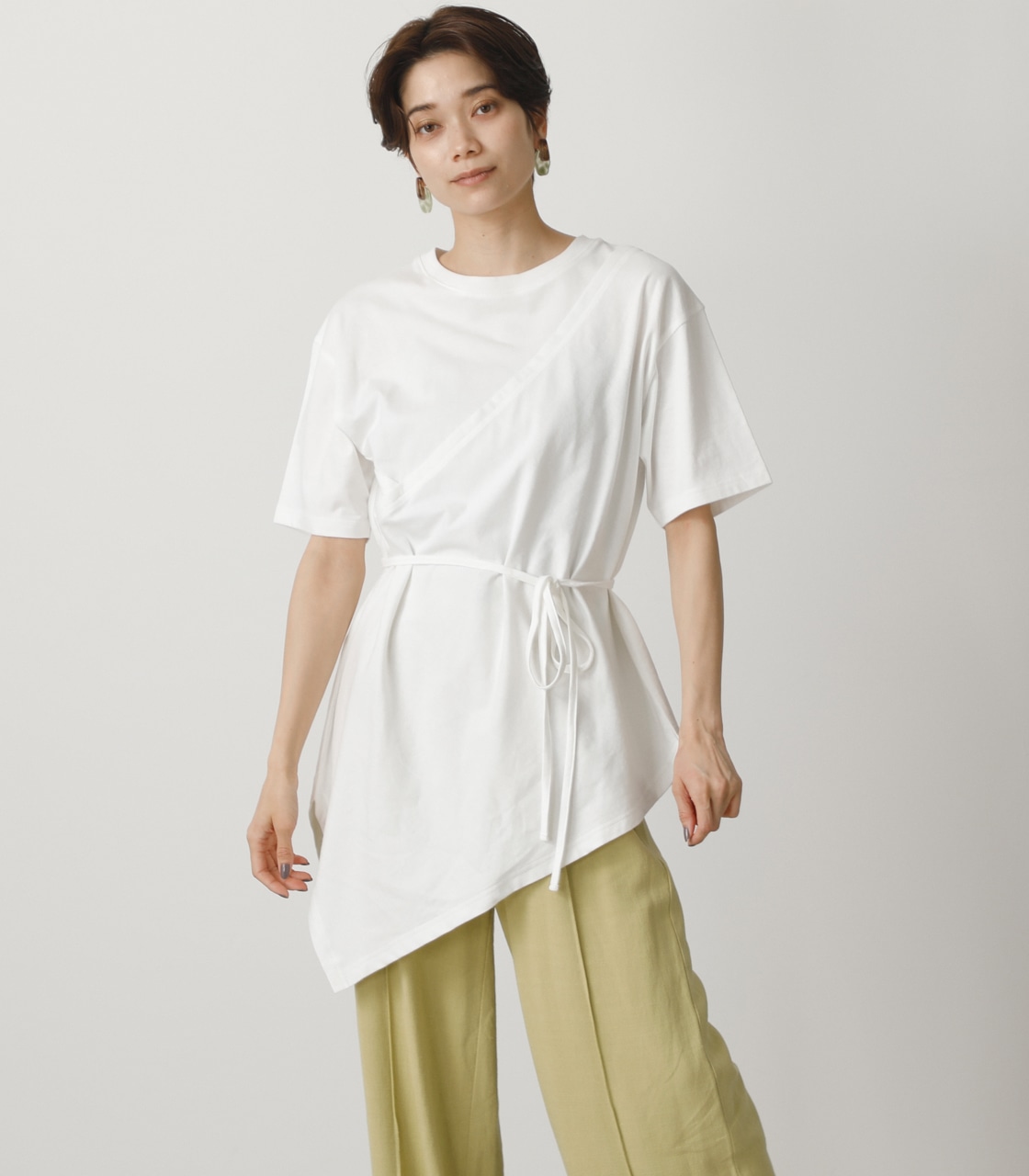 LAYERED LIKE TUNIC TOPS/レイヤードライクチュニックトップス｜AZUL BY MOUSSY（アズールバイマウジー）公式通販サイト