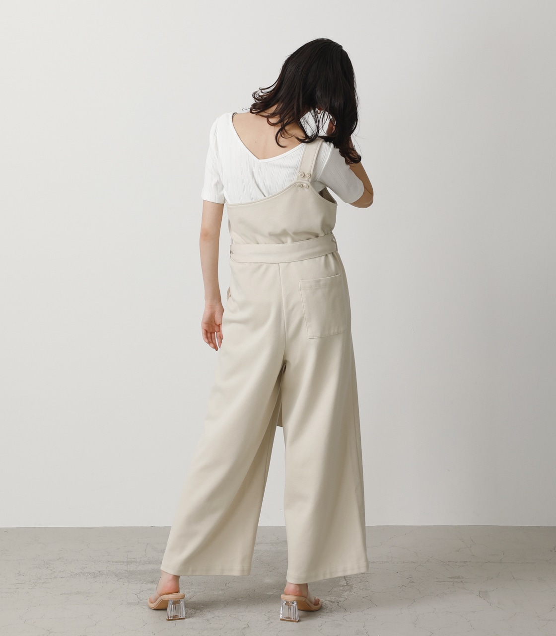 JERSEY ONESHOULDER ALL IN ONE/ジャージーワンショルダーオールインワン｜AZUL BY MOUSSY（アズールバイマウジー ）公式通販サイト