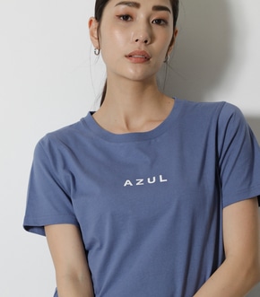 AZUL LOGO C/N TEE/AZULロゴクルーネックTシャツ 詳細画像