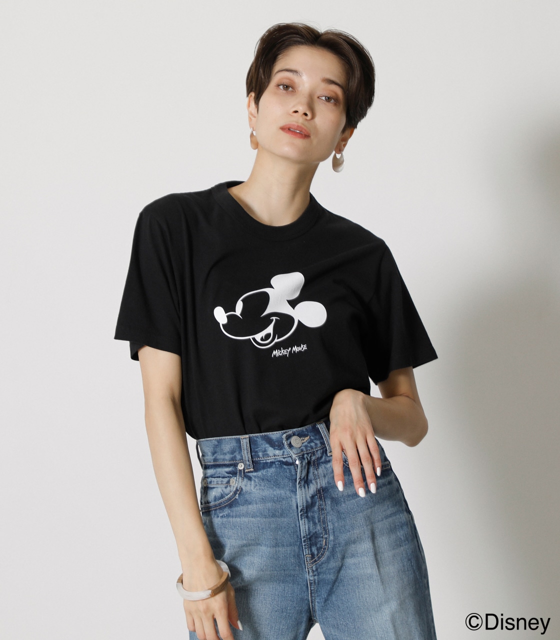 MICKEY MOUSE TEE/ミッキーマウスTシャツ｜AZUL BY MOUSSY（アズール 