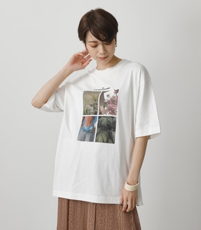 COLLAGE PHOTO TEE/コラージュフォトTシャツ