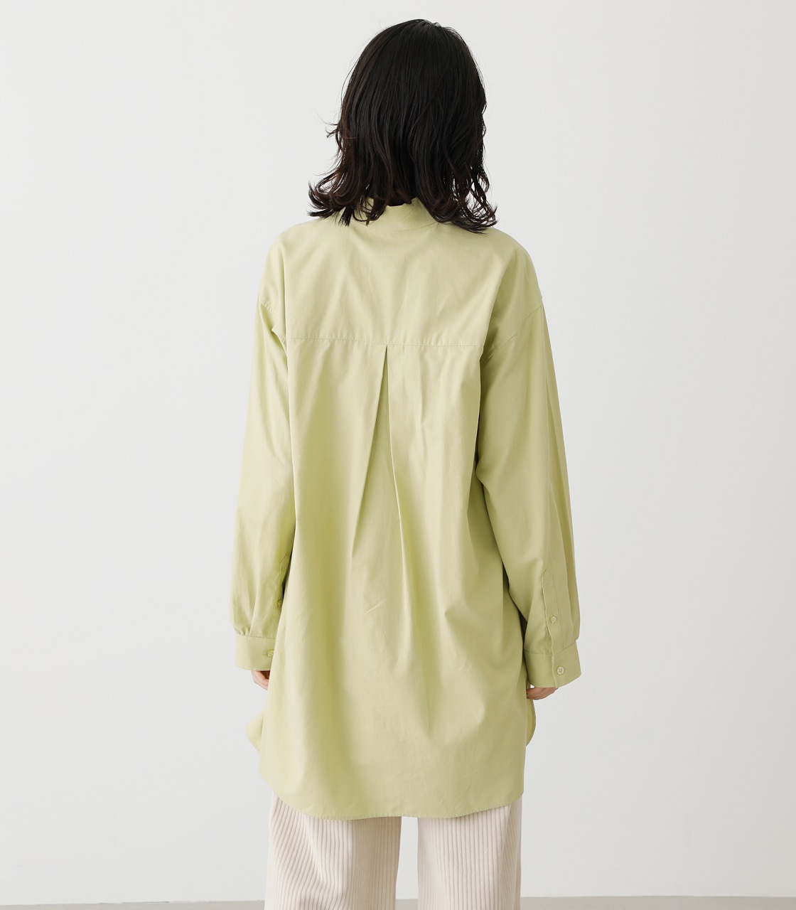 COLOR SIMPLE SHIRTS/カラーシンプルシャツ 詳細画像 LIME 7