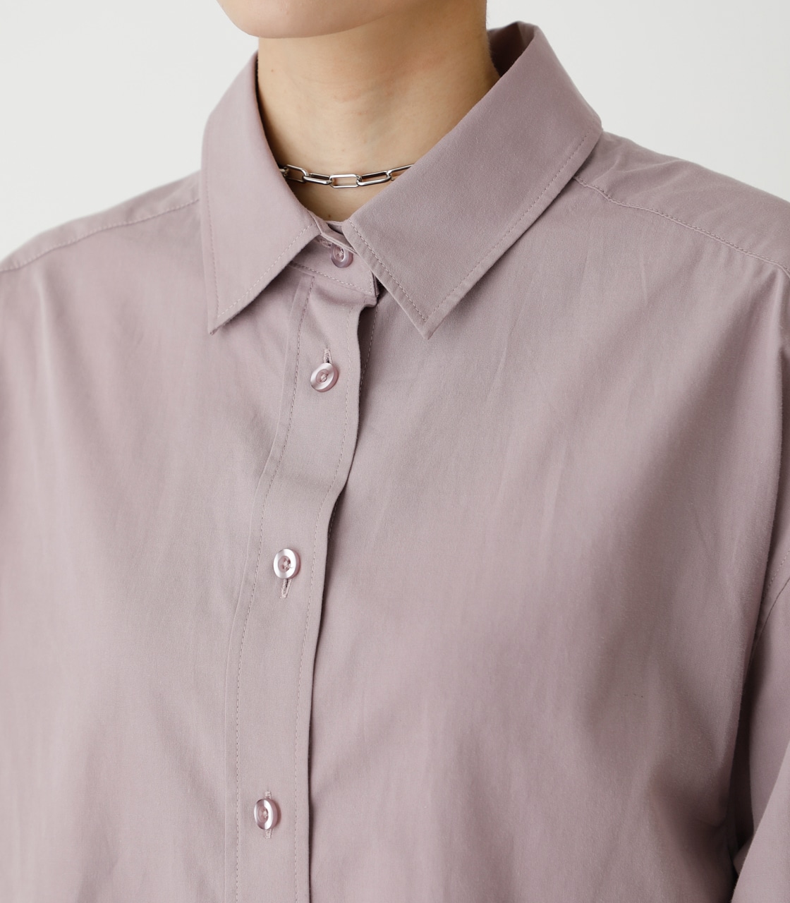 COLOR SIMPLE SHIRTS/カラーシンプルシャツ 詳細画像 L/PUR 8