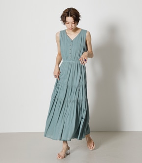 CREPE TIERED ONEPIECE/クレープティアードワンピース 詳細画像