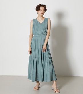 CREPE TIERED ONEPIECE/クレープティアードワンピース 詳細画像