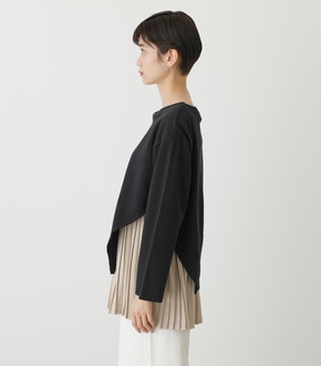 LAYER PLEATS COMBI TOPS/レイヤープリーツコンビトップス 詳細画像