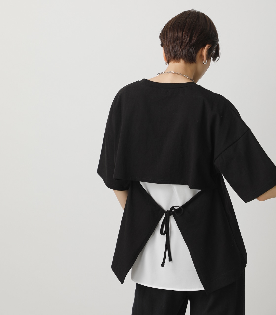 BACK LAYERED TOPS/バックレイヤードトップス【MOOK54掲載 90270 