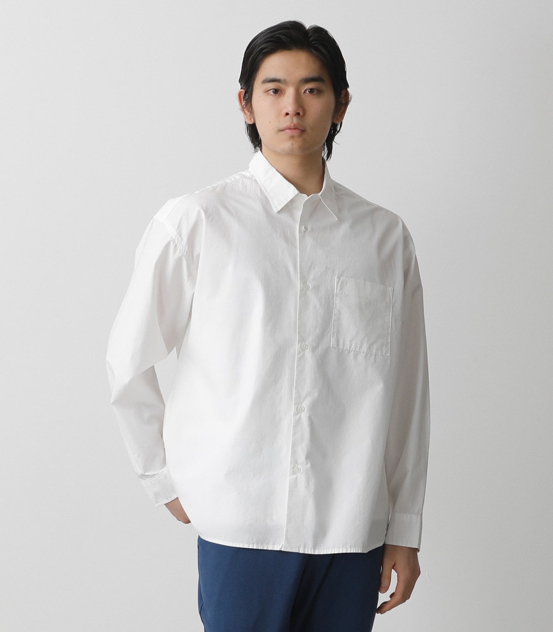 SUPIMA COTTON SHIRT/スーピマコットンシャツ【MOOK54掲載 90349】