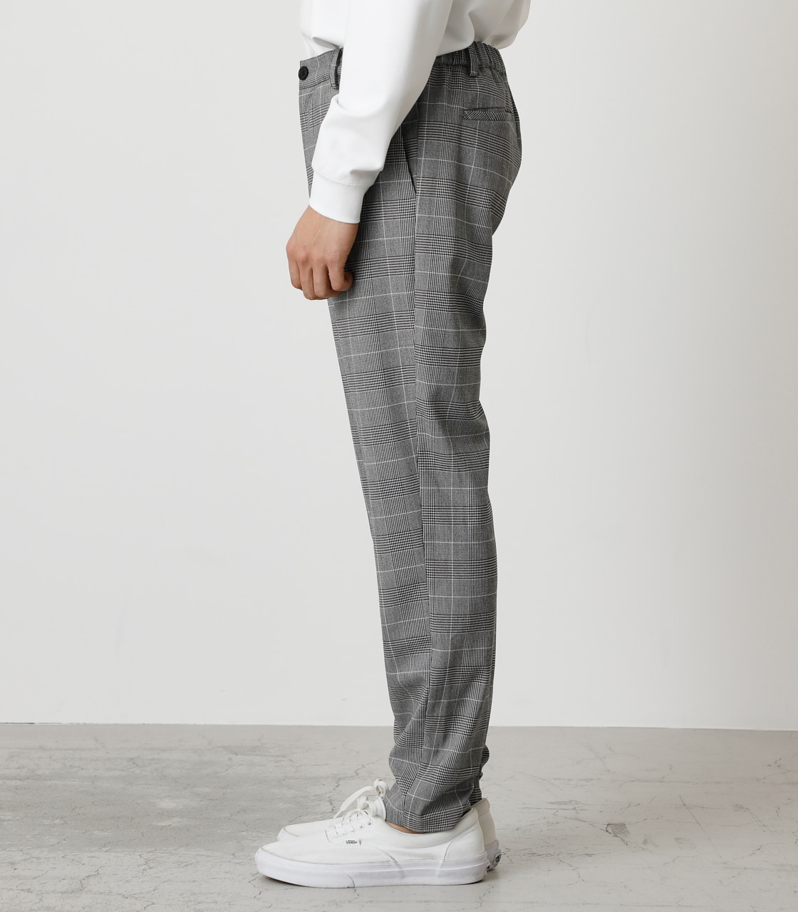 ONE TACK TAPERED SLACKS/ワンタックテーパードスラックス｜AZUL BY 