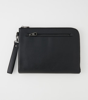 ECO LEATHER BIG CLUTCH BAG/エコレザービッグクラッチバッグ 詳細画像