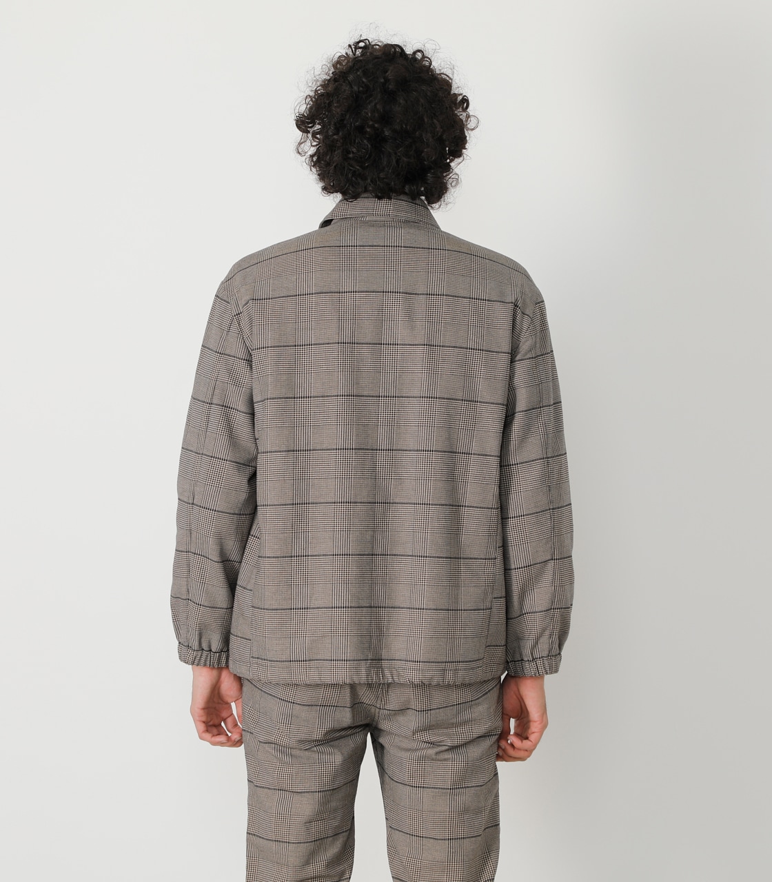 【3月10日(日)8:59まで期間限定価格】GLEN CHECK COACH JACKET/グレンチェックコーチジャケット【MOOK54掲載  90345】