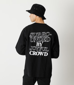 JOYFUL CROWD LONG TEE/ジョイフルクラウドロングTシャツ