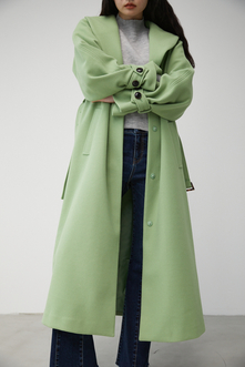 LONG GOWN COAT/ロングガウンコート｜AZUL BY MOUSSY 