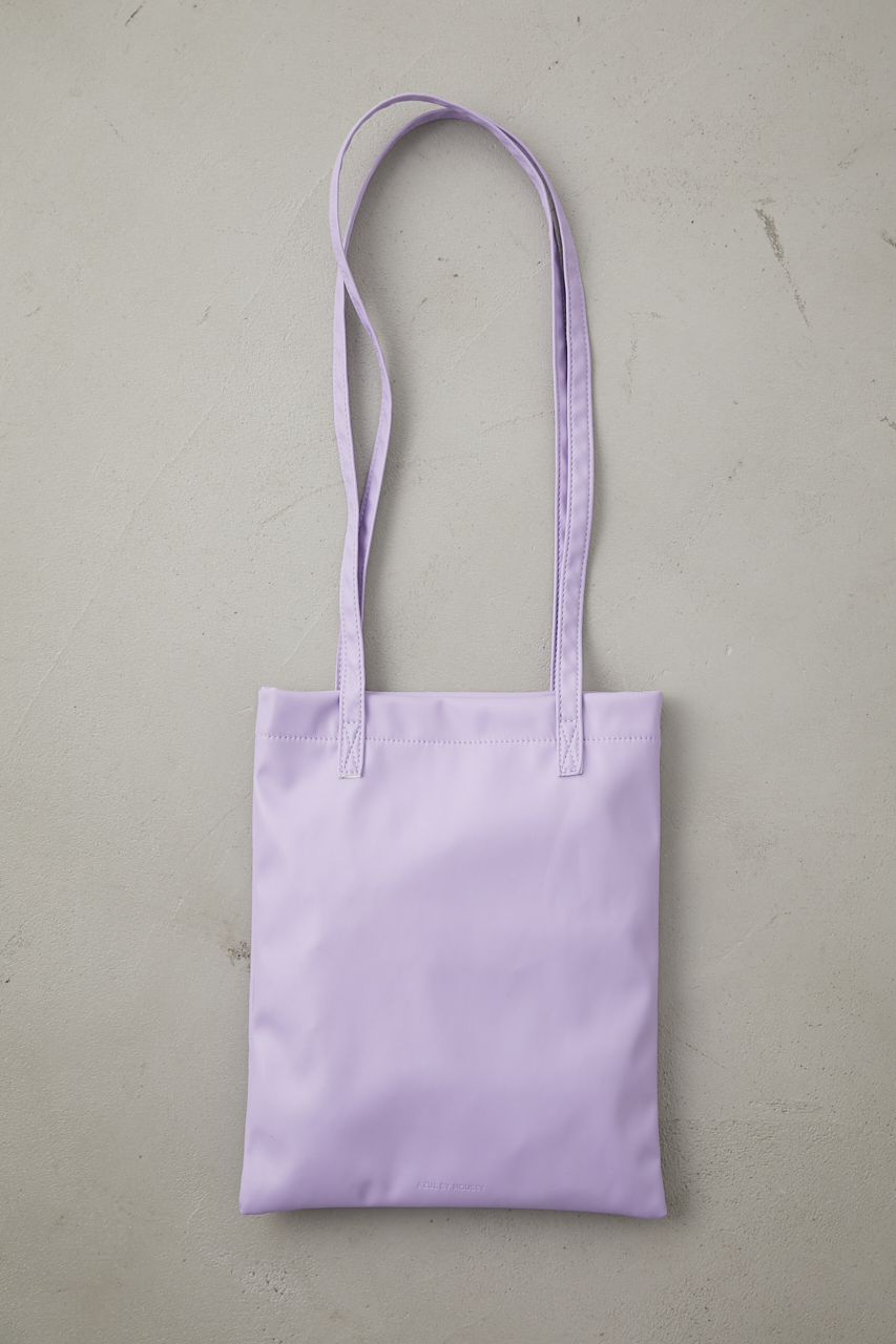FAUX LEATHER TOTE BAG/フェイクレザートートバッグ 詳細画像 L/PUR 3
