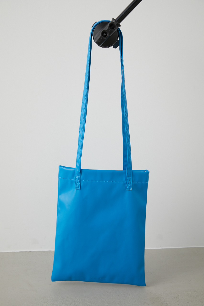 FAUX LEATHER TOTE BAG/フェイクレザートートバッグ 詳細画像 BLU 1