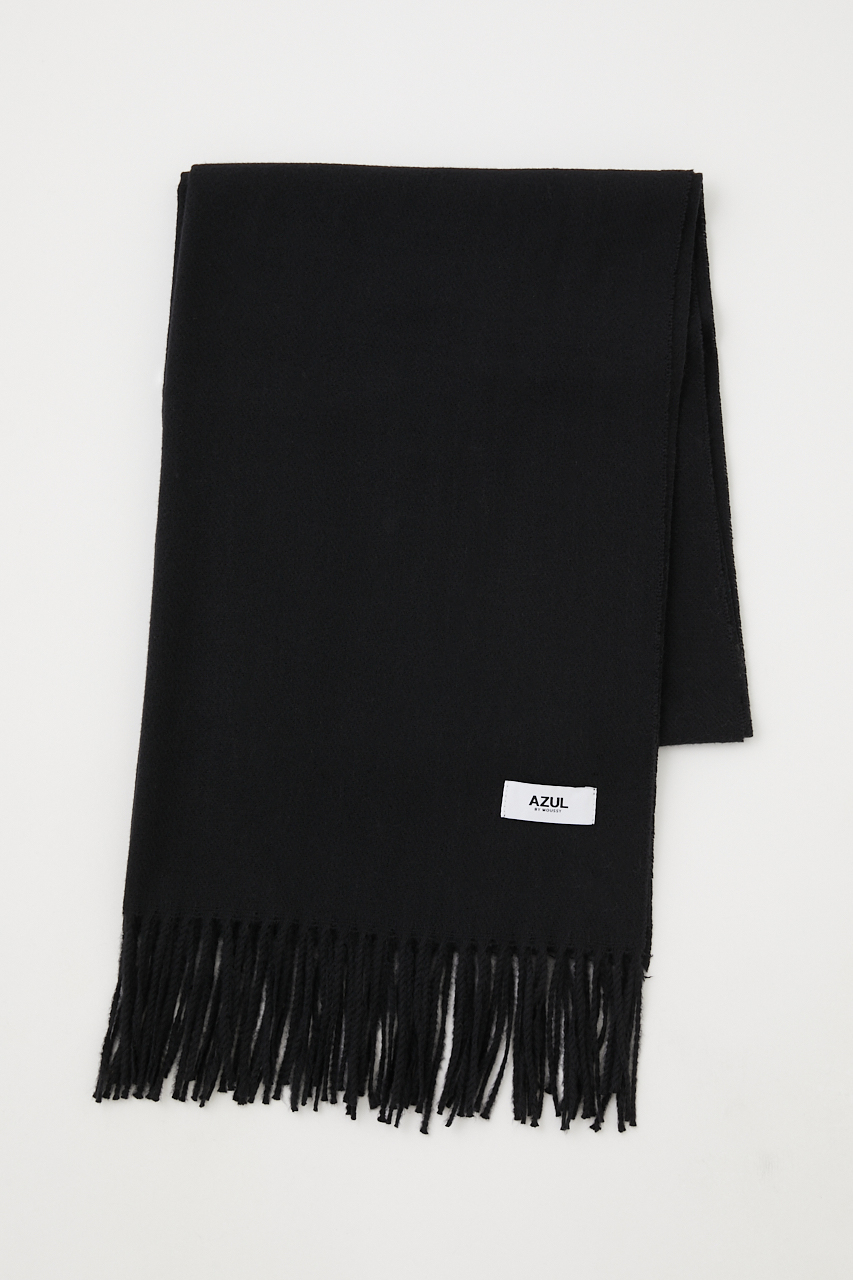CASHMERE TOUCH STOLE/カシミアタッチストール 詳細画像 BLK 2