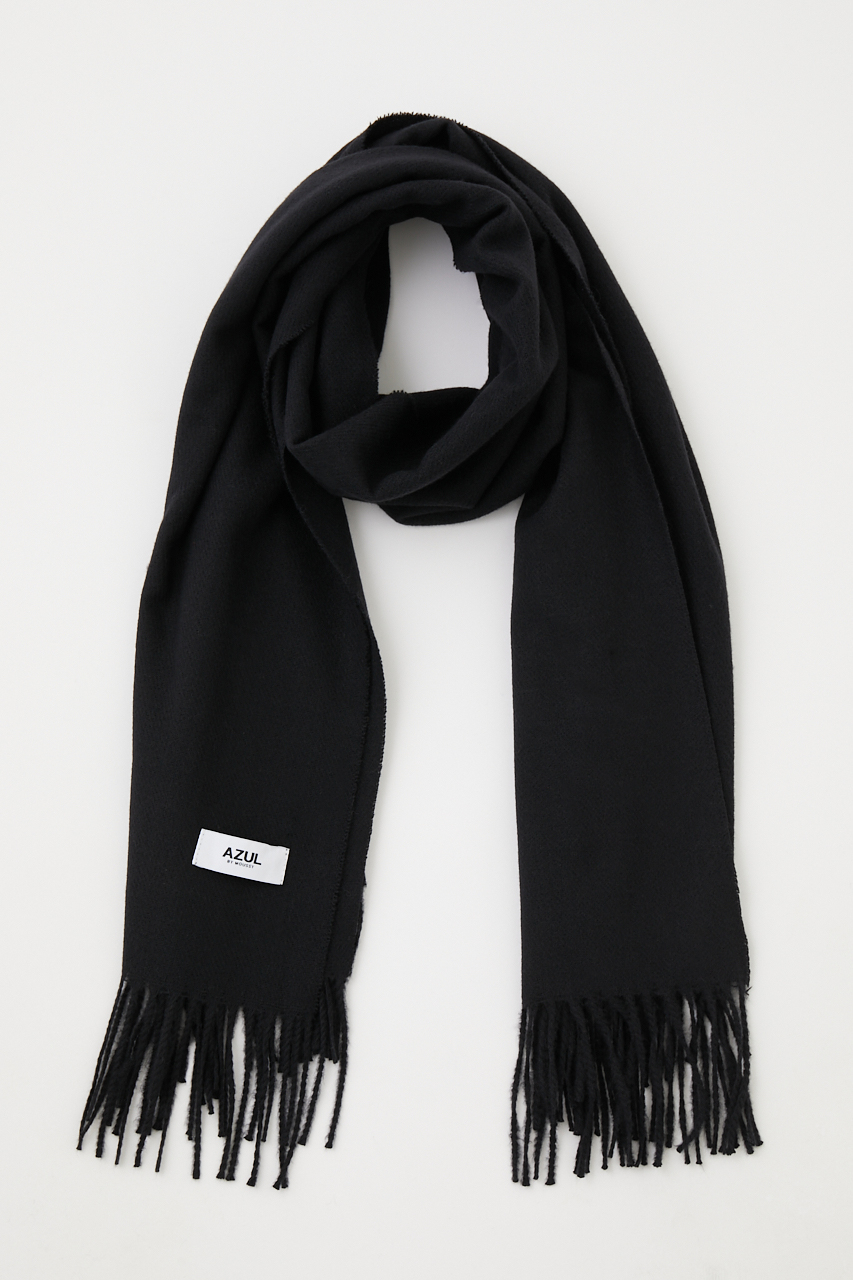 CASHMERE TOUCH STOLE/カシミアタッチストール 詳細画像 BLK 4