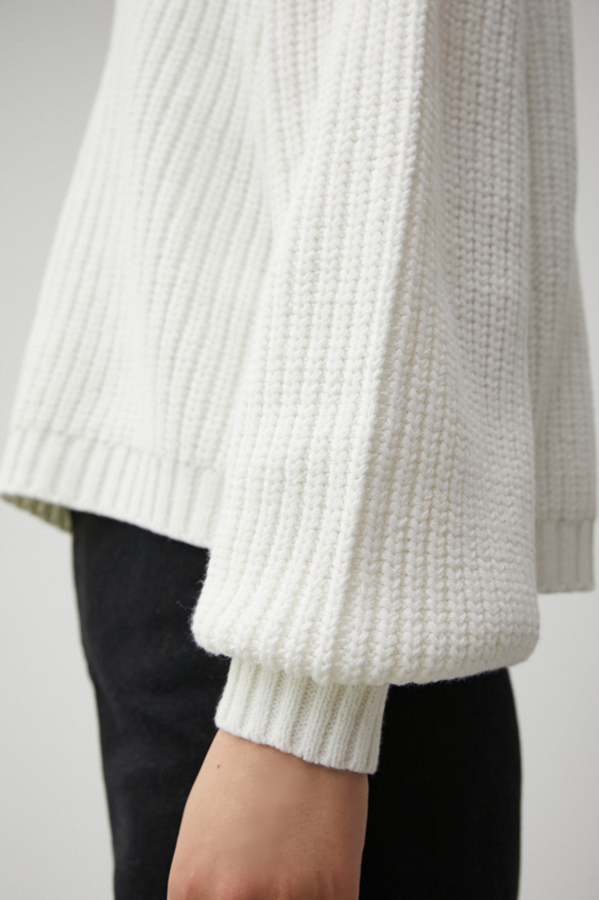 SHORT COLOR KNIT/ショートカラーニット