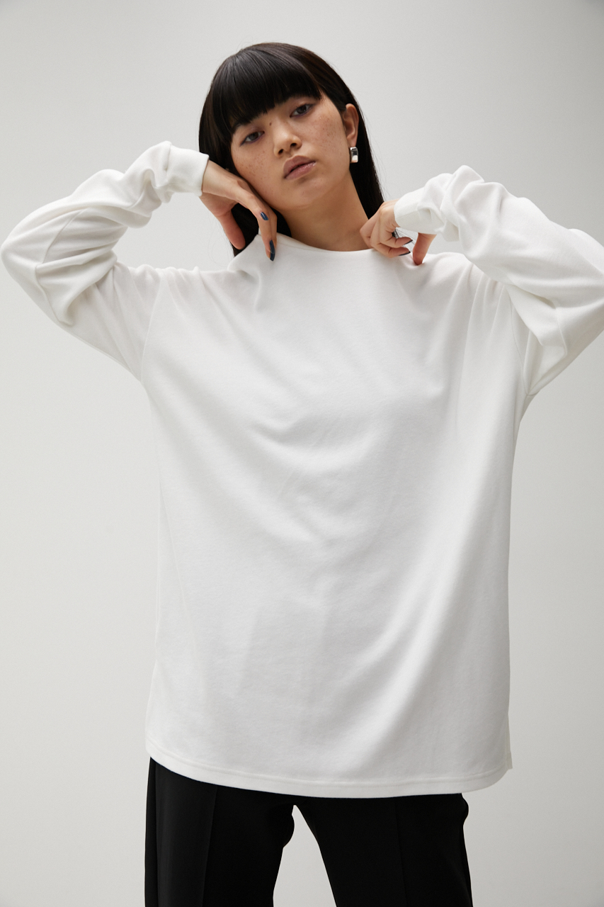 BASIC TOUGH NECK LONG SLEEVE T/ベーシックタフネックロングスリーブTシャツ