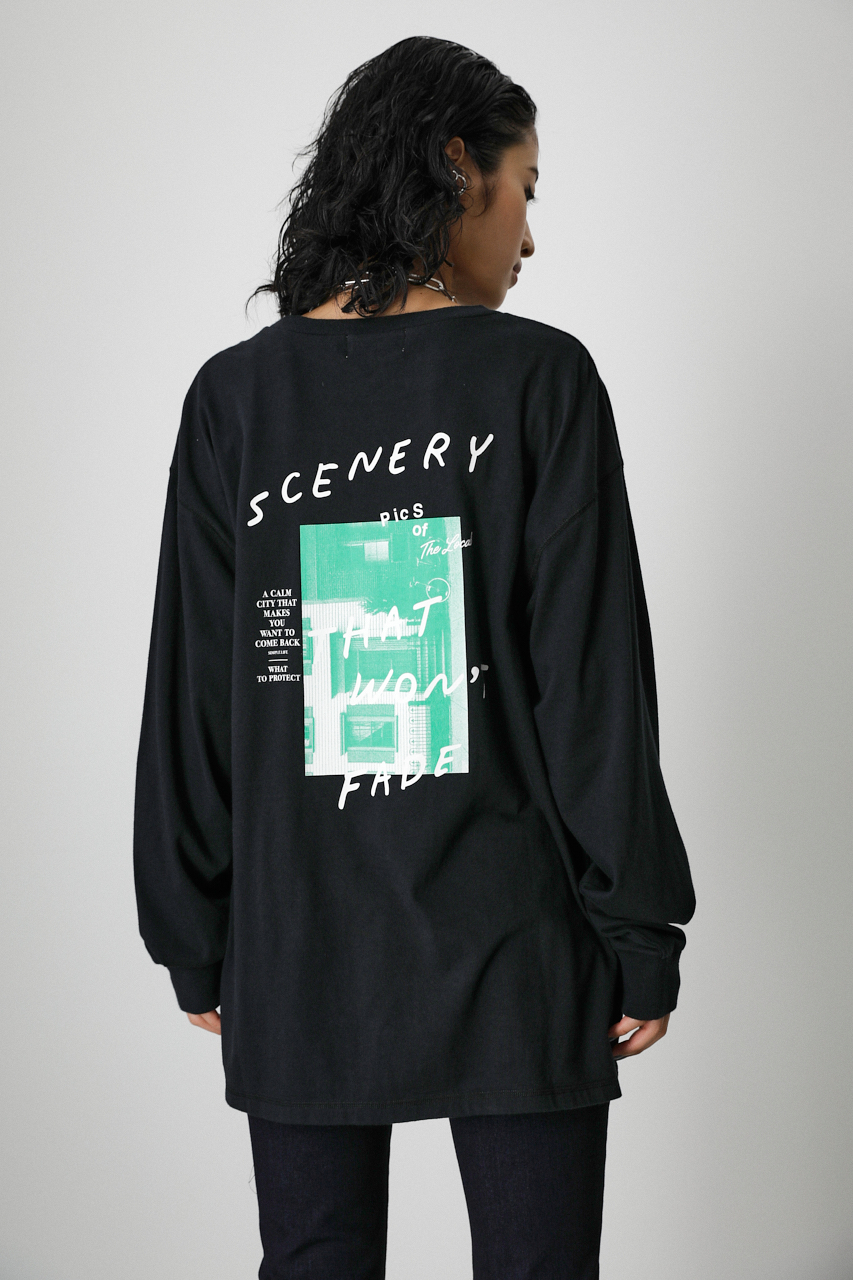 SCENERY BACK PHOTO TEE/シーナリーバックフォトTシャツ｜AZUL BY MOUSSY（アズールバイマウジー）公式通販サイト