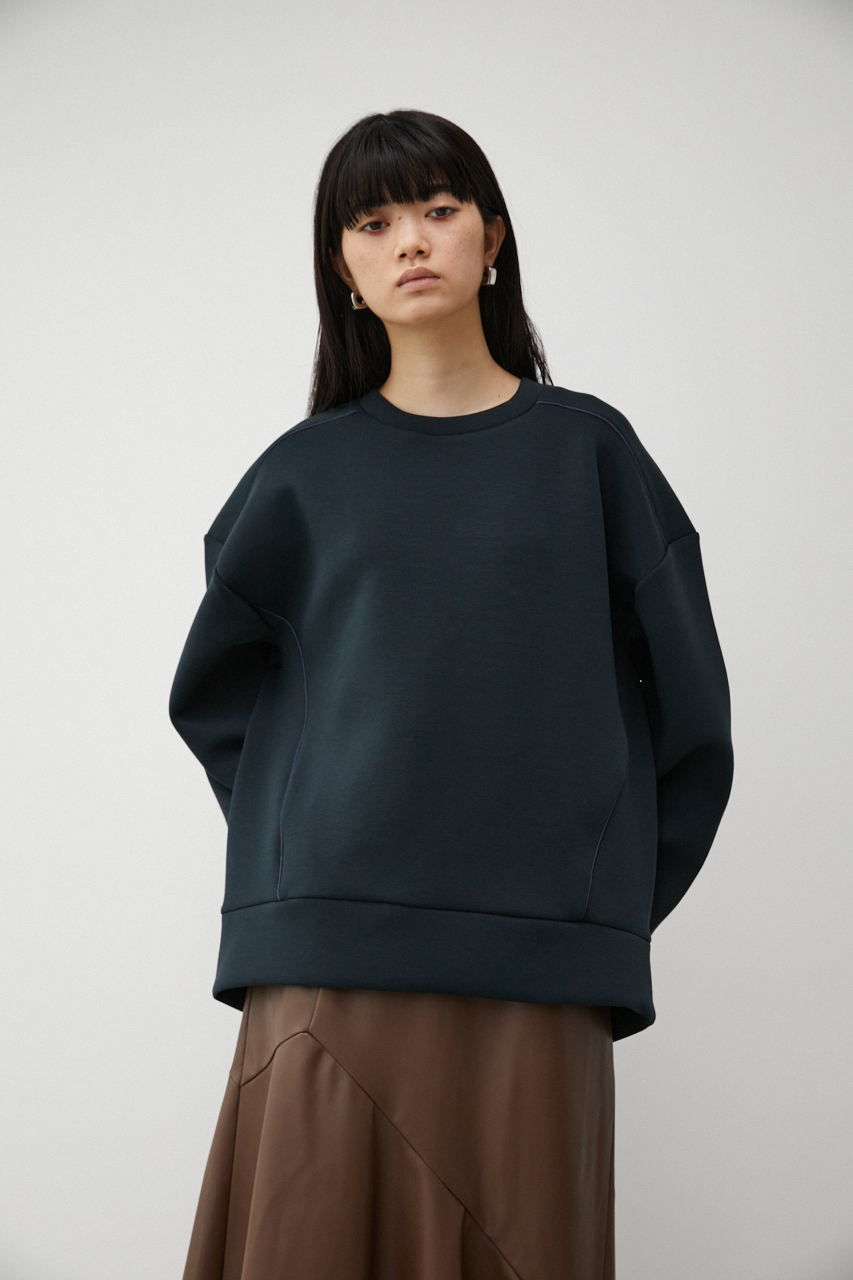 LUXE ACCENT PIPING PULLOVER/リュクスアクセントパイピング 