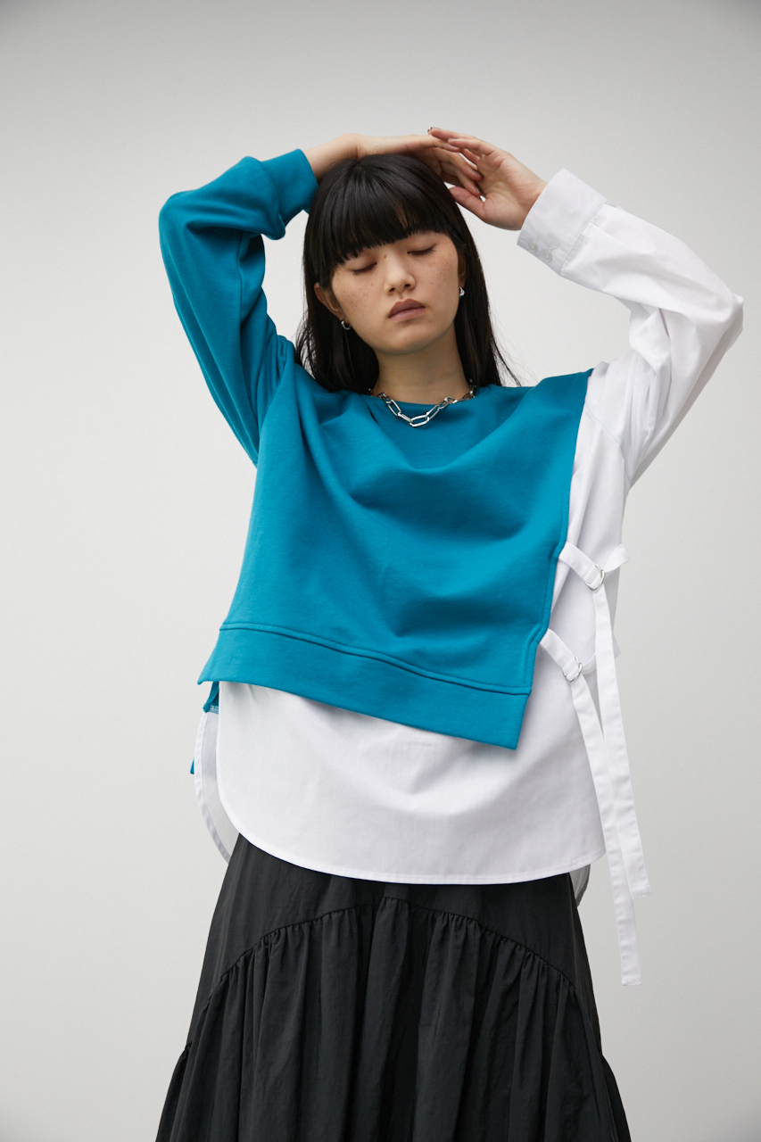 5月18日(土)23:59まで期間限定価格】SWEAT COMBI DESIGN TOPS 