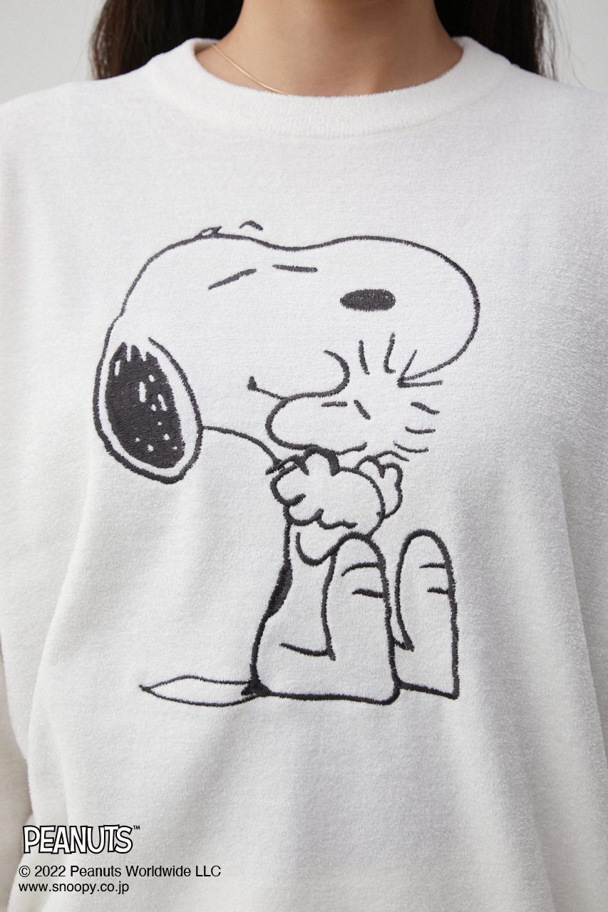 【AZUL HOME】 SNOOPY KNIT TOPS/スヌーピーニットトップス 詳細画像 IVOY 9