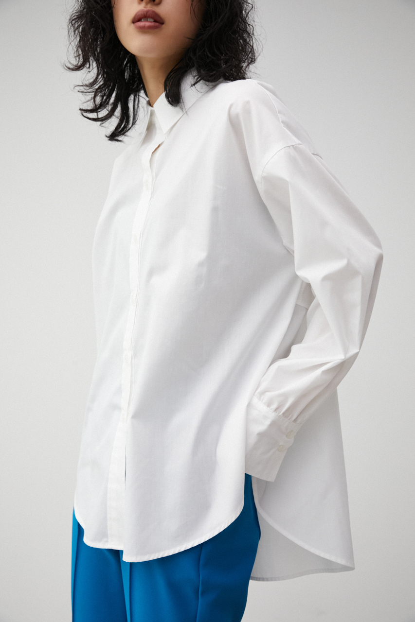 【1月9日(火)8:59まで期間限定価格】FLARE YOKE BOXY BIG SHIRT/フレアヨークボクシービッグシャツ