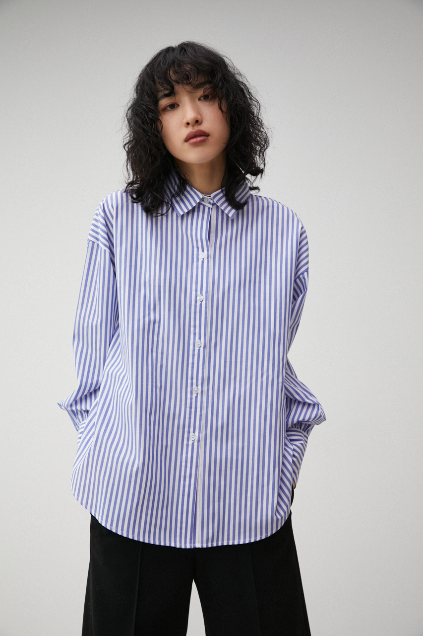 1月9日(火)8:59まで期間限定価格】FLARE YOKE BOXY BIG SHIRT/フレア