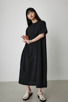 FLAP LAYERED SHIRT ONEPIECE/フラップレイヤードシャツワンピース 詳細画像