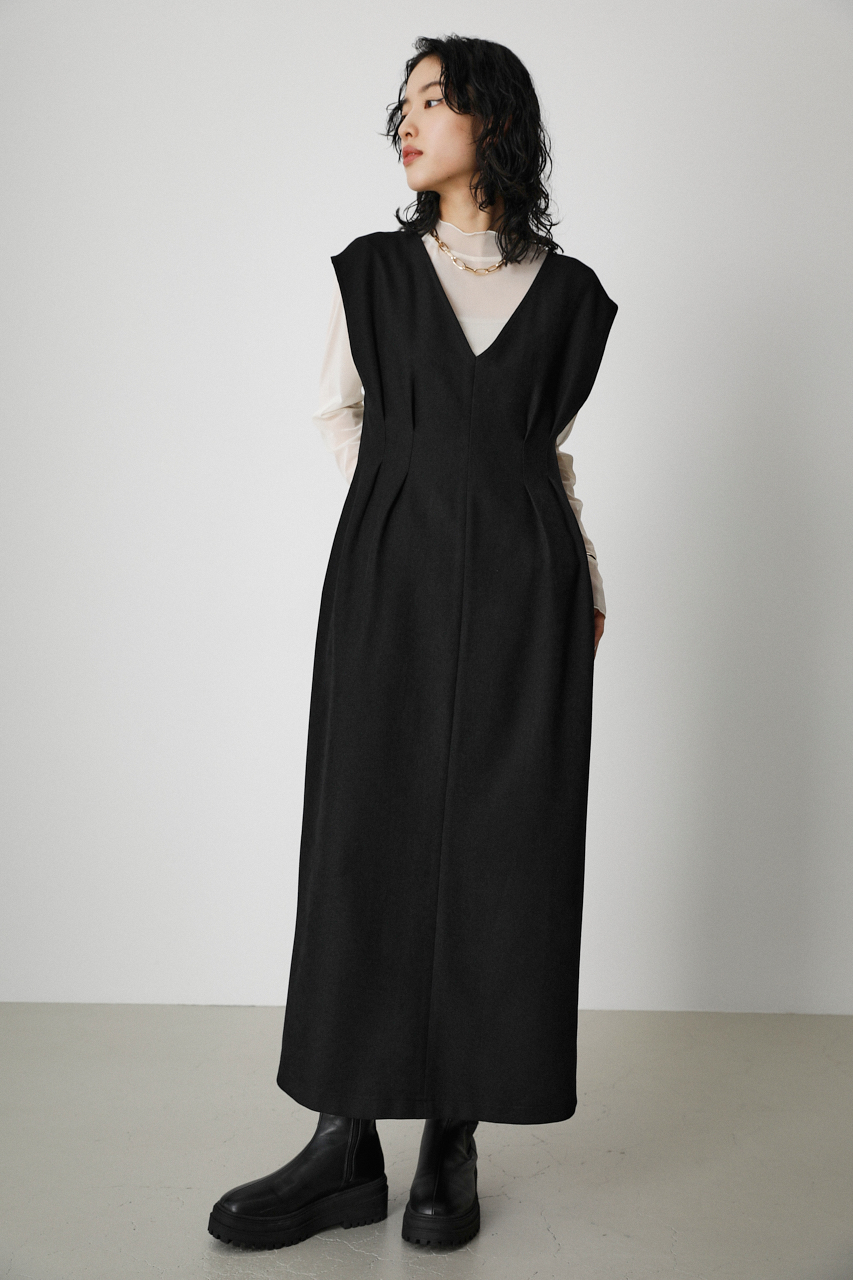 WAIST TUCK ONEPIECE/ウエストタックワンピース｜AZUL BY MOUSSY（アズールバイマウジー）公式通販サイト