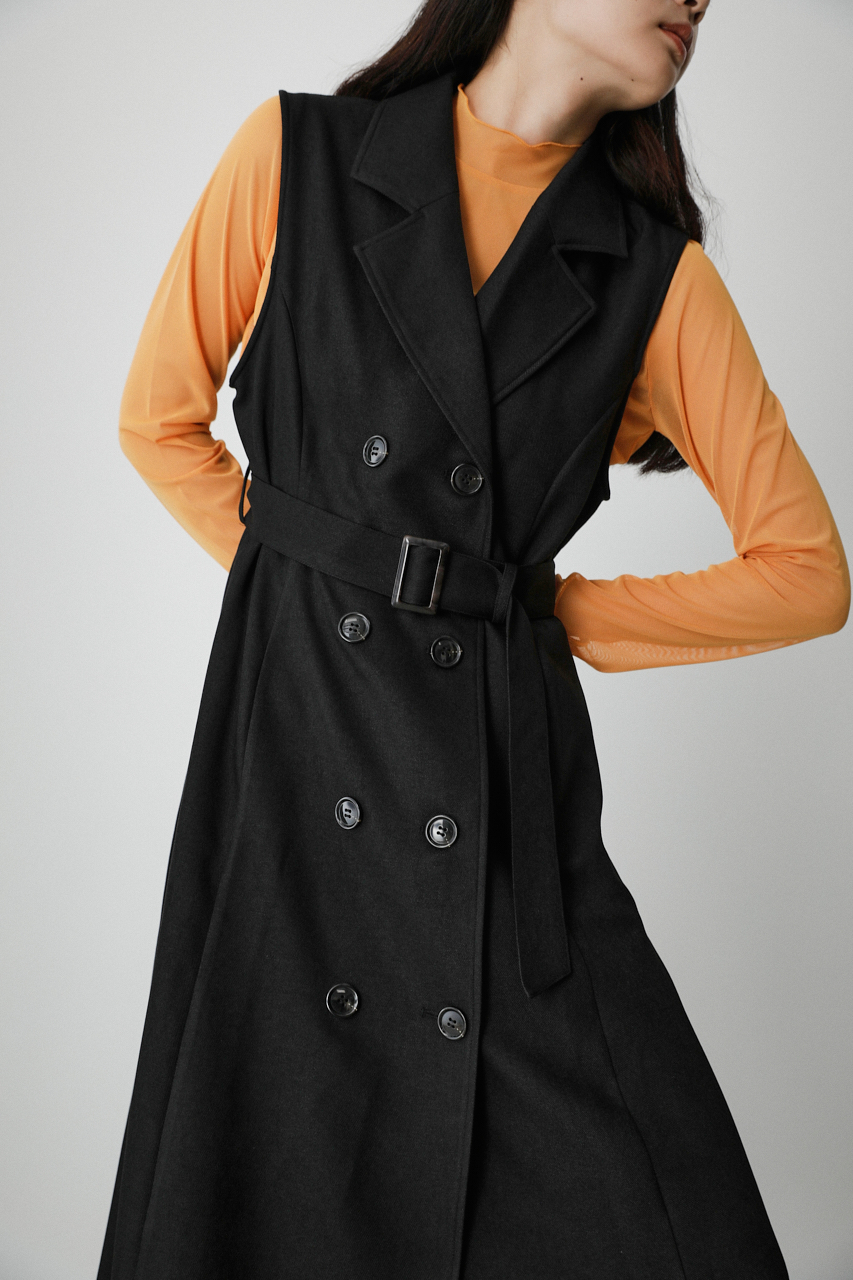 TRENCH GILET ONEPIECE/トレンチジレワンピース｜AZUL BY MOUSSY（アズールバイマウジー）公式通販サイト