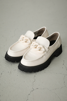 CHUNKY CHAIN LOAFERS/チャンキーチェーンローファー