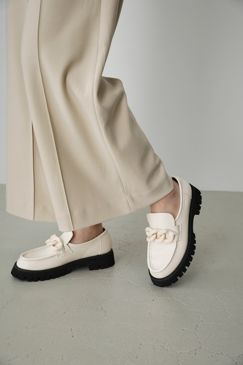 CHUNKY CHAIN LOAFERS/チャンキーチェーンローファー 詳細画像 IVOY 8