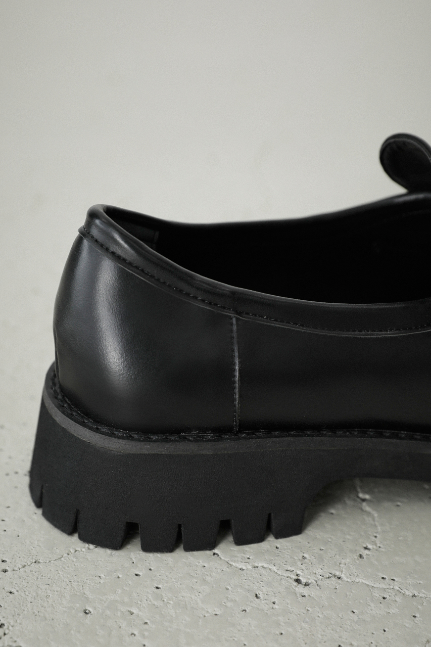 CHUNKY CHAIN LOAFERS/チャンキーチェーンローファー 詳細画像 BLK 6