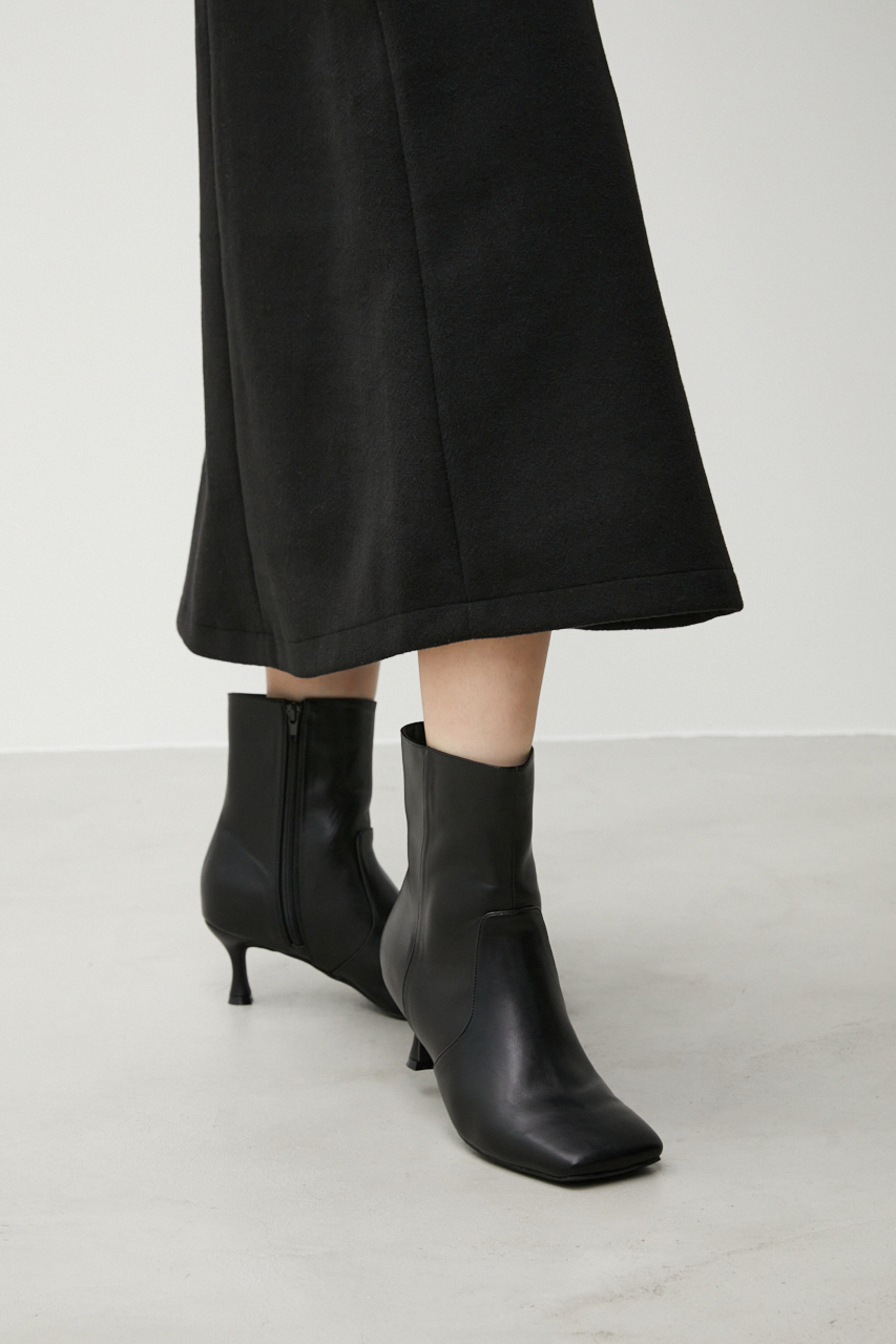 PLAIN SQUARE TOE BOOTS/プレーンスクエアトゥブーツ｜AZUL BY MOUSSY