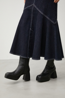 THICK HEEL BOOTS/シックヒールブーツ｜AZUL BY MOUSSY（アズールバイ 